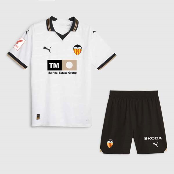 Camiseta Valencia Primera Niño 2023/2024